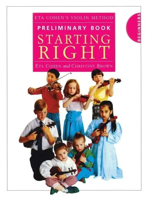 Cover: 9780853609841 | Eta Cohen's Violin Method - Preliminary Book | Starting Right | Cohen