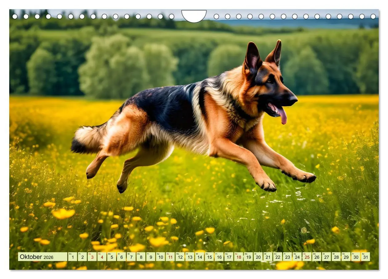 Bild: 9783457309841 | Deutscher Schäferhund - Inbegriff der Treue (Wandkalender 2026 DIN...