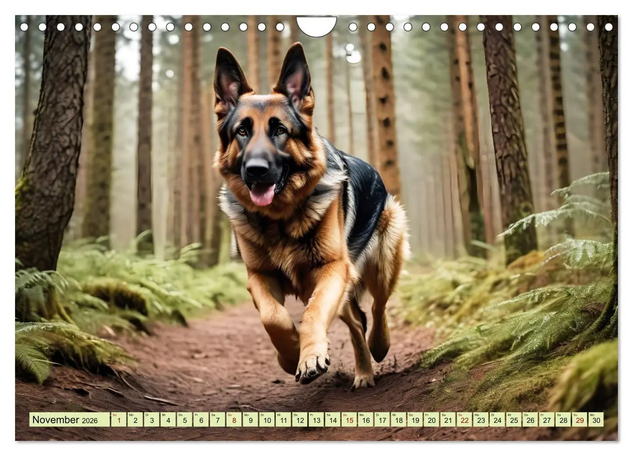 Bild: 9783457309841 | Deutscher Schäferhund - Inbegriff der Treue (Wandkalender 2026 DIN...