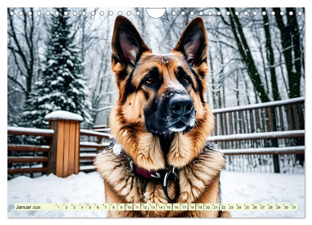Bild: 9783457309841 | Deutscher Schäferhund - Inbegriff der Treue (Wandkalender 2026 DIN...