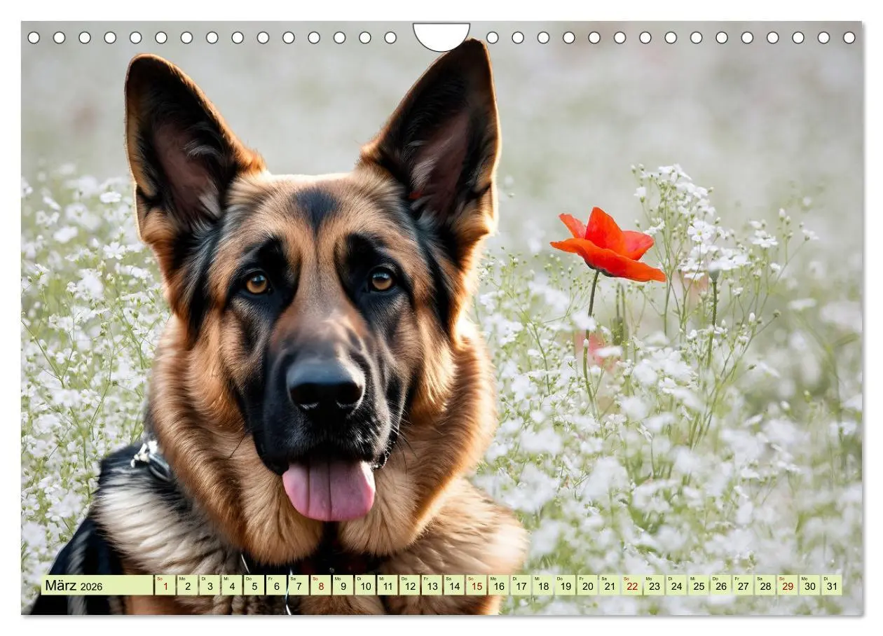Bild: 9783457309841 | Deutscher Schäferhund - Inbegriff der Treue (Wandkalender 2026 DIN...
