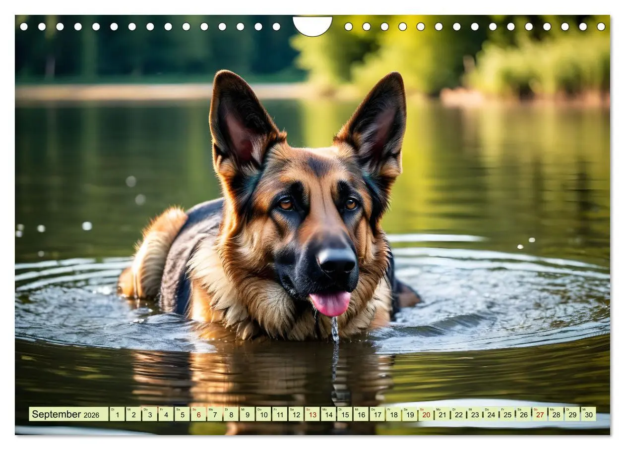 Bild: 9783457309841 | Deutscher Schäferhund - Inbegriff der Treue (Wandkalender 2026 DIN...