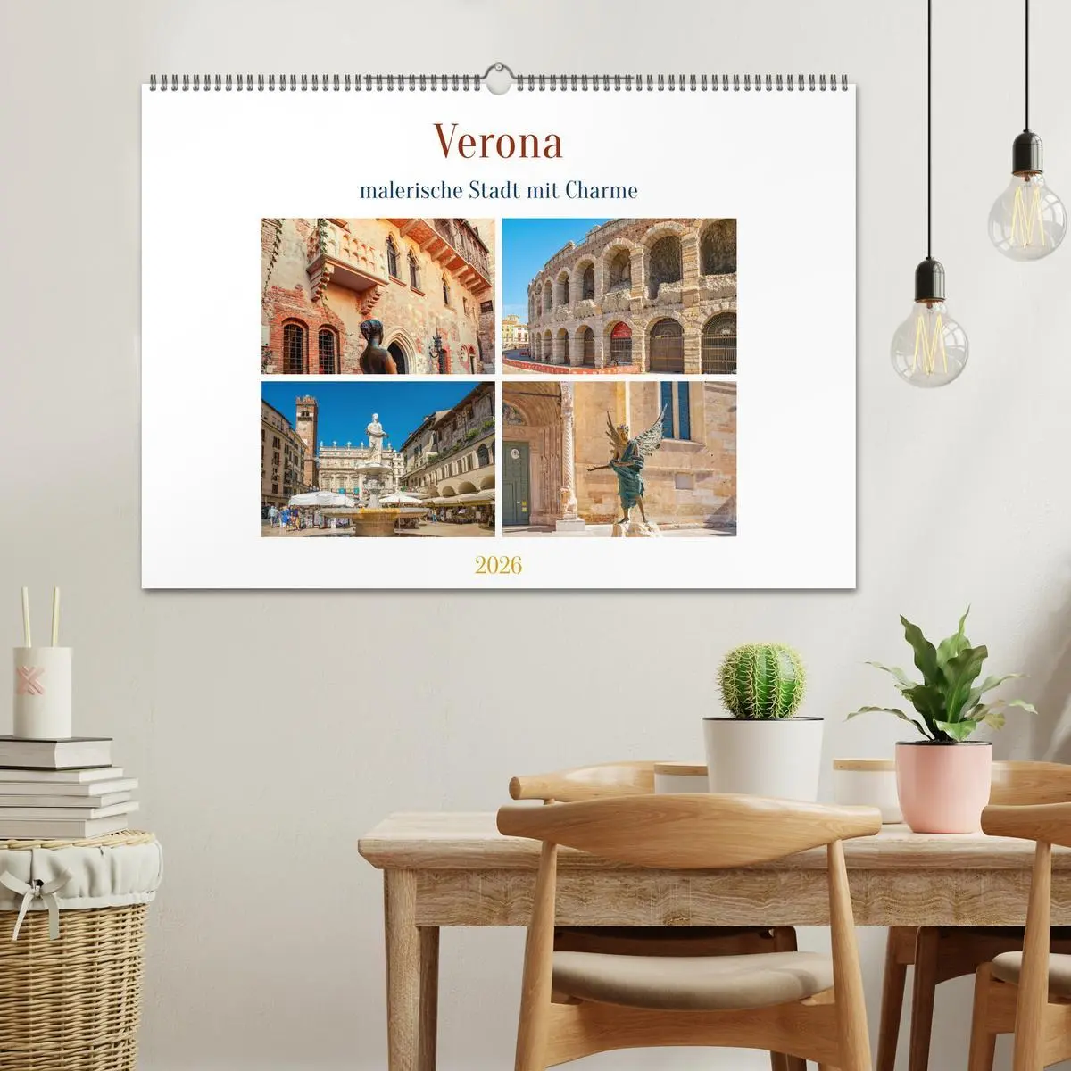 Bild: 9783457479841 | Verona - malerische Stadt mit Charme (Wandkalender 2026 DIN A2...
