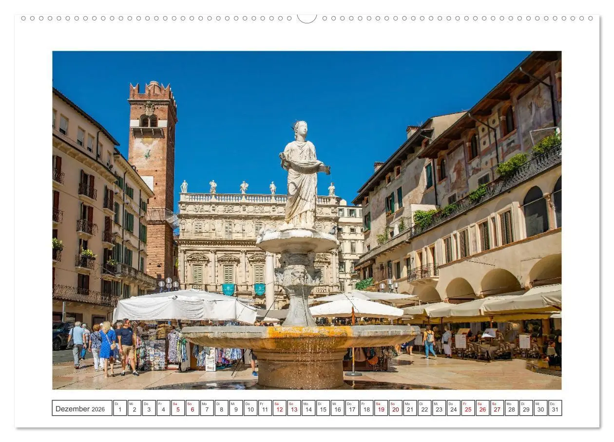 Bild: 9783457479841 | Verona - malerische Stadt mit Charme (Wandkalender 2026 DIN A2...