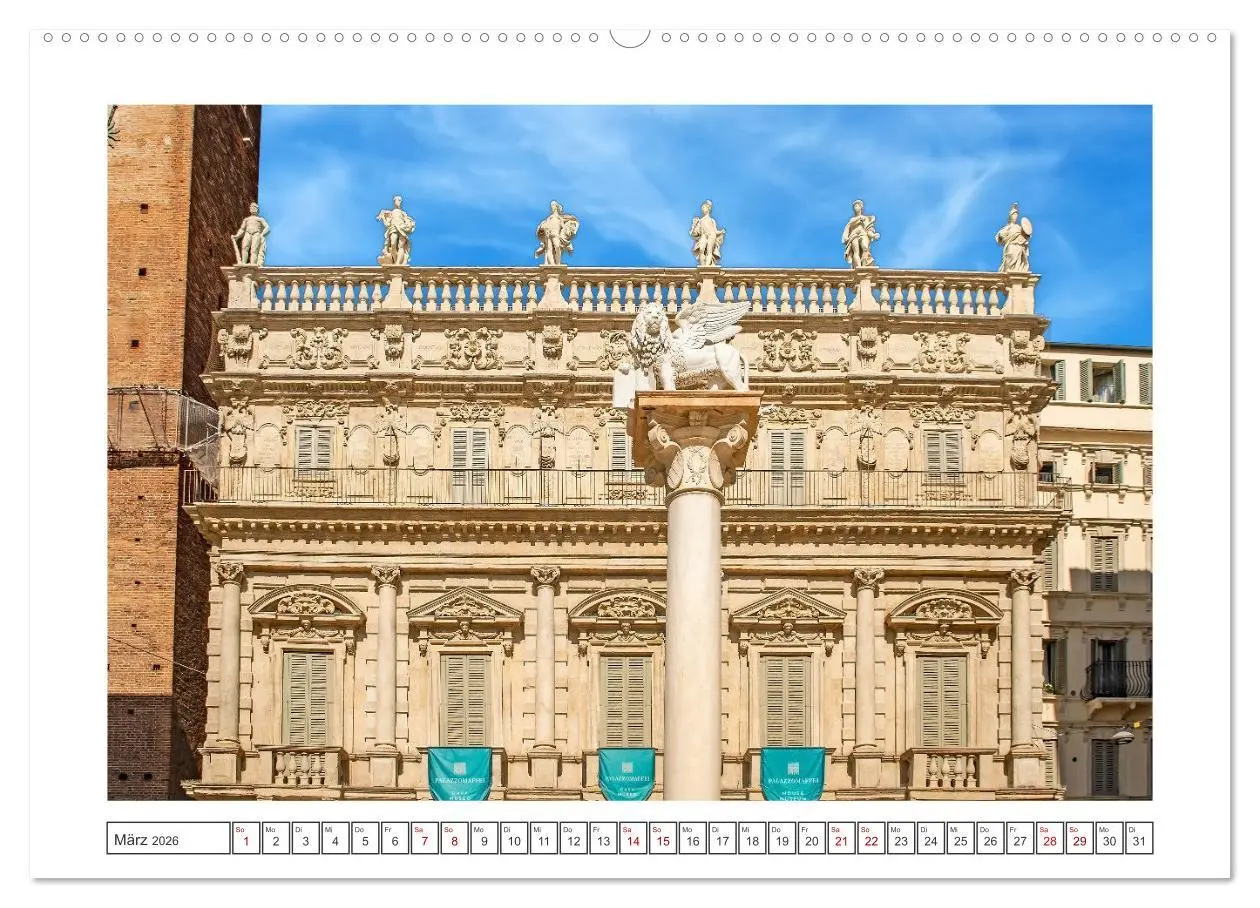 Bild: 9783457479841 | Verona - malerische Stadt mit Charme (Wandkalender 2026 DIN A2...