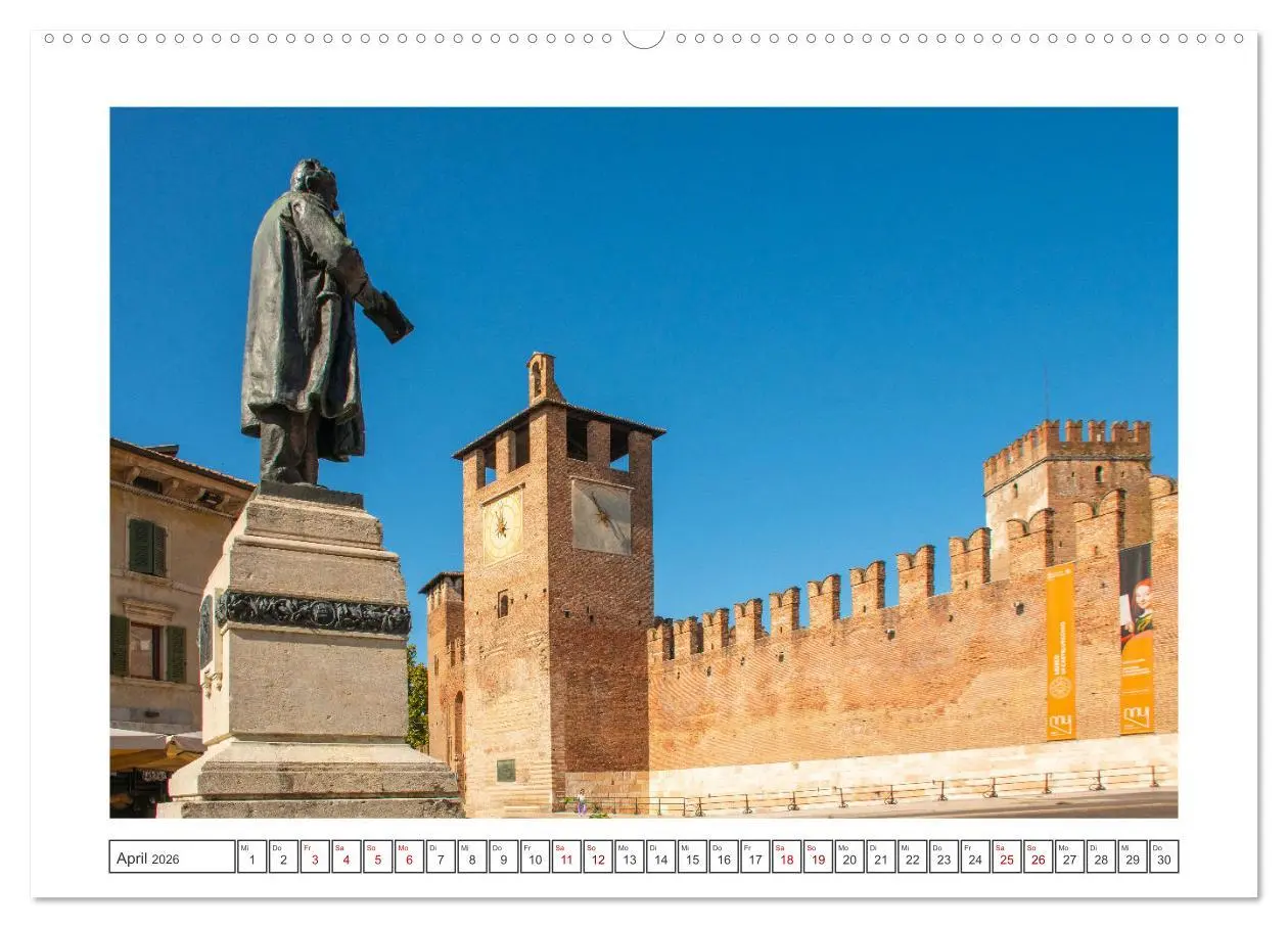 Bild: 9783457479841 | Verona - malerische Stadt mit Charme (Wandkalender 2026 DIN A2...