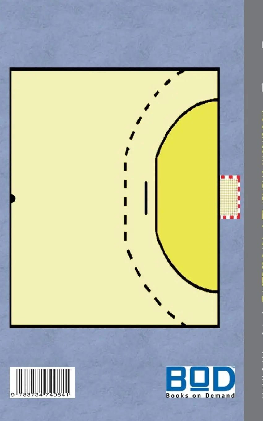 Rückseite: 9783734749841 | Handball 2 in 1 Tacticboard and Training Workbook | Theo Von Taane