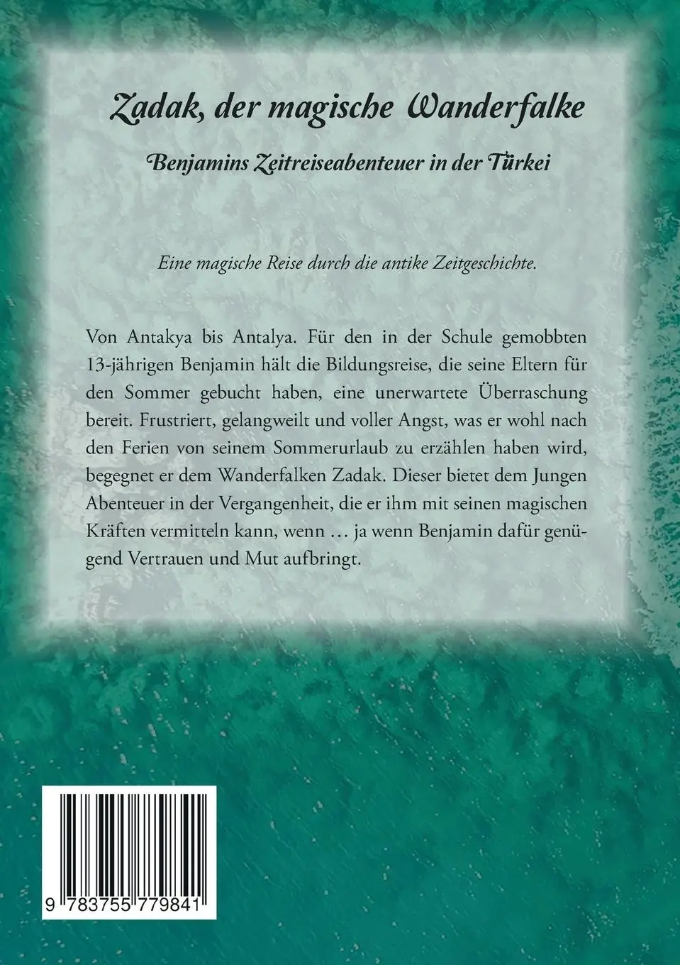 Rückseite: 9783755779841 | Zadak. der magische Wanderfalke | Helga R. Müller | Taschenbuch | 2023