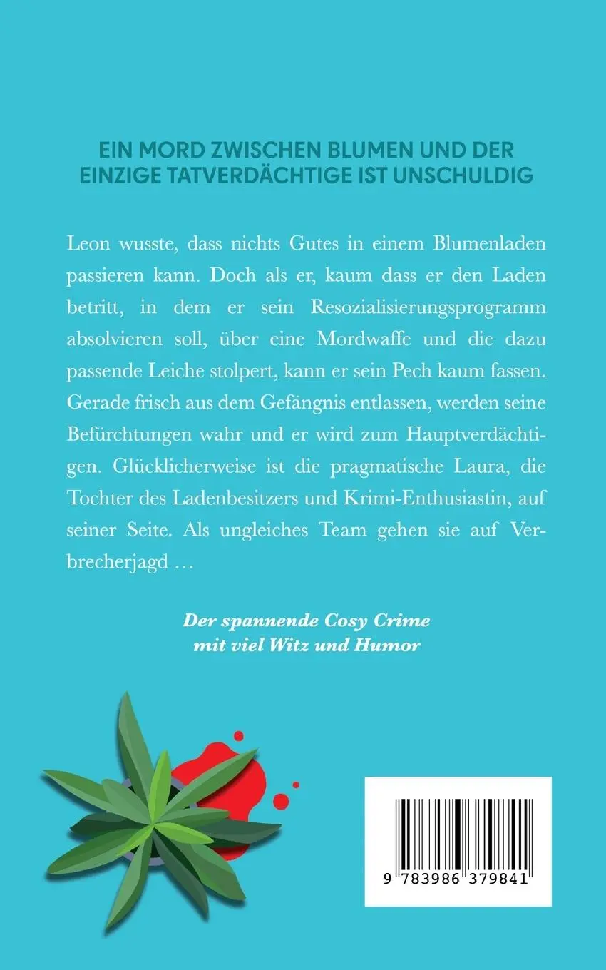 Rückseite: 9783986379841 | Unkraut vergeht nicht | Tod im Blumenladen | Jaromir Konecny | Buch