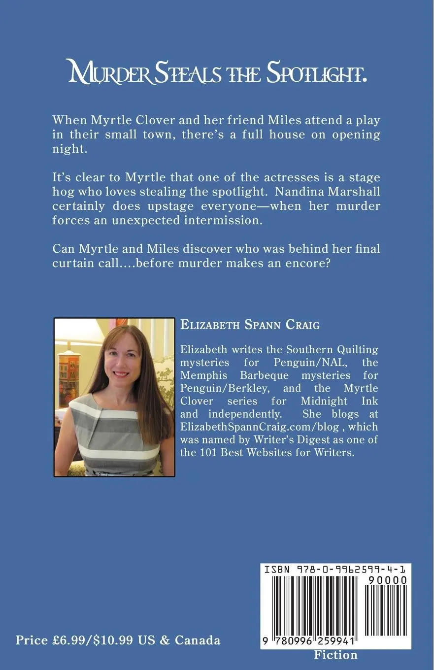 Rückseite: 9780996259941 | Murder on Opening Night | A Myrtle Clover Cozy Mystery | Craig | Buch