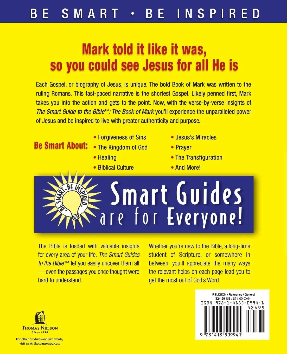 Rückseite: 9781418509941 | The Book of Mark | H. Walker Evans | Taschenbuch | Englisch | 2007