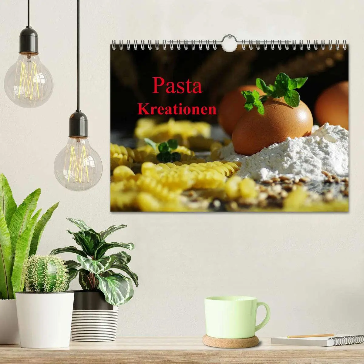 Bild: 9783516179941 | Pasta Kreationen (Wandkalender 2026 DIN A4 quer), CALVENDO...