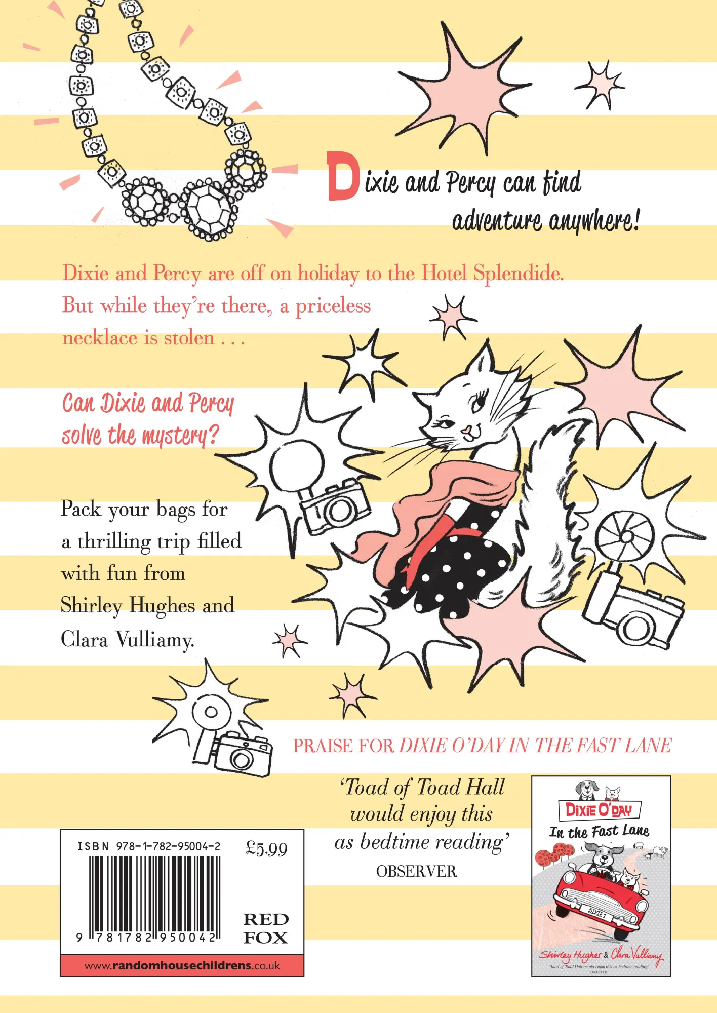 Rückseite: 9781782950042 | Dixie O'Day and the Great Diamond Robbery | Shirley Hughes | Buch