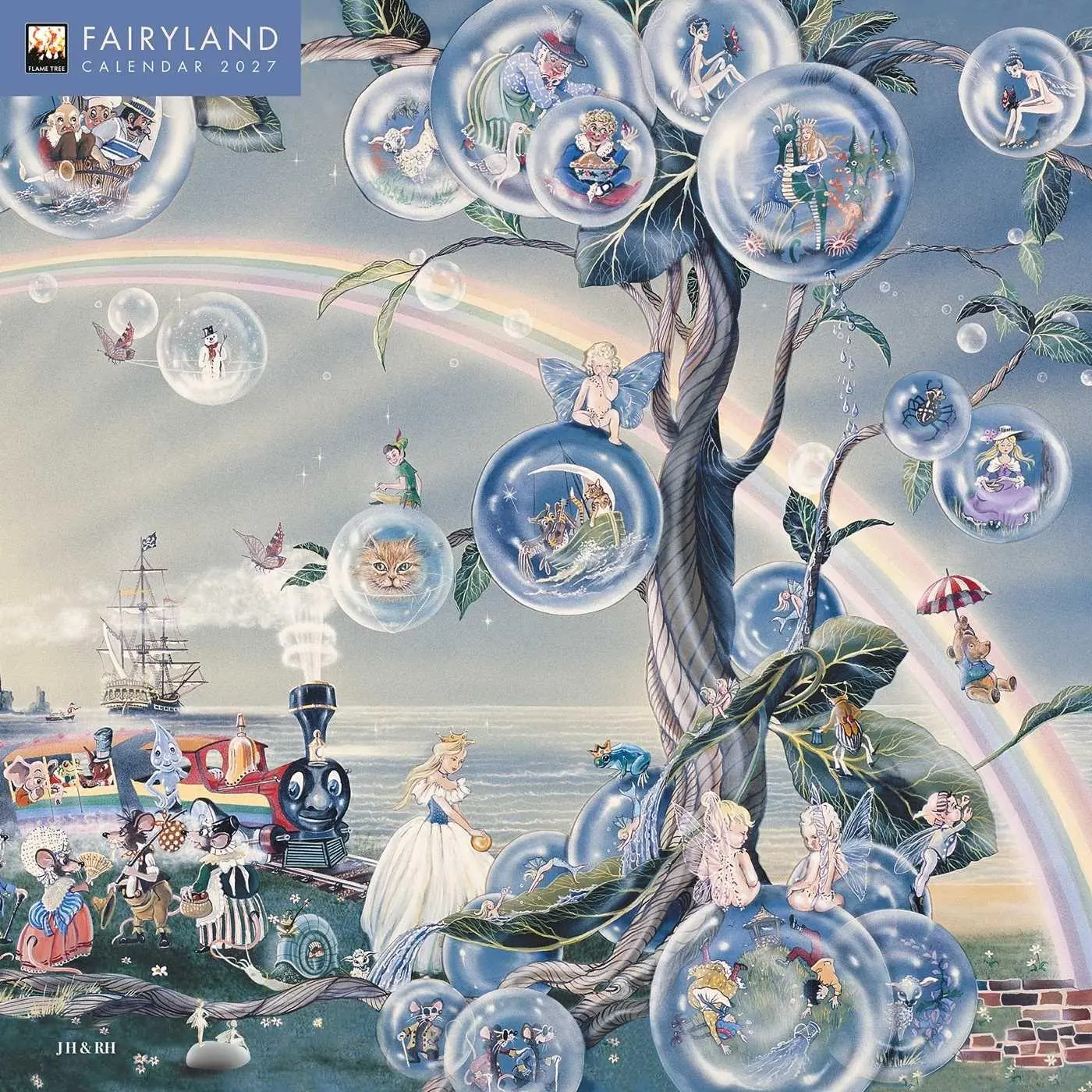 Cover: 9781806940042 | Fairyland - Feenland 2027 - Original Flame Tree Publishing-Kalender...