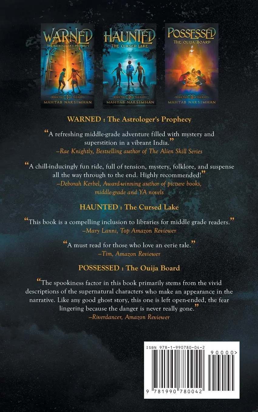 Rückseite: 9781990780042 | Eerie Tales from the East - Books 1-3 - Warned/Haunted/Possessed...