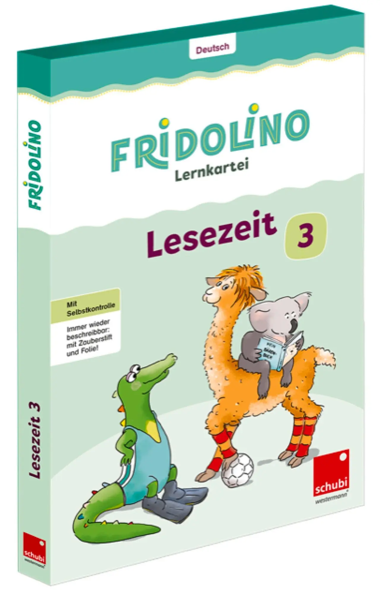 Cover: 9783072200042 | Fridolino-Lernkartei. Lesezeit 3 Übungskarten für das 3. Schuljahr