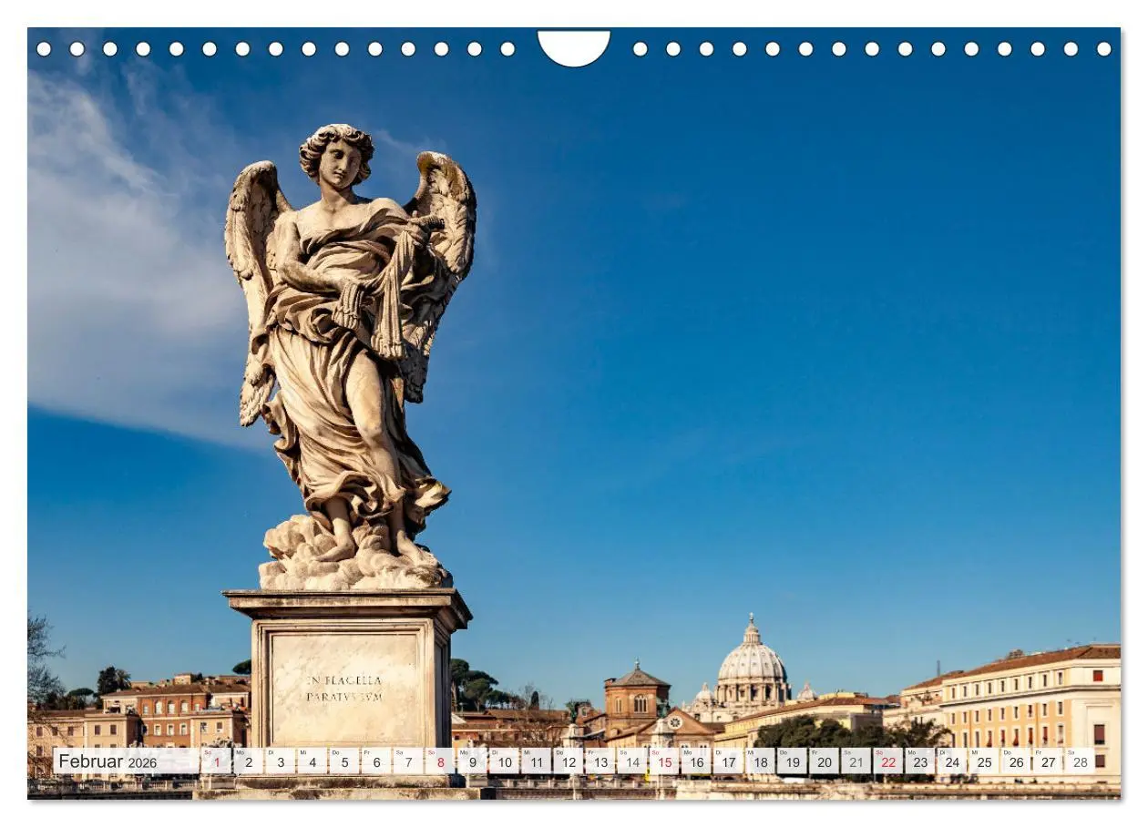 Bild: 9783457270042 | Italien - Rom (Wandkalender 2026 DIN A4 quer), CALVENDO Monatskalender