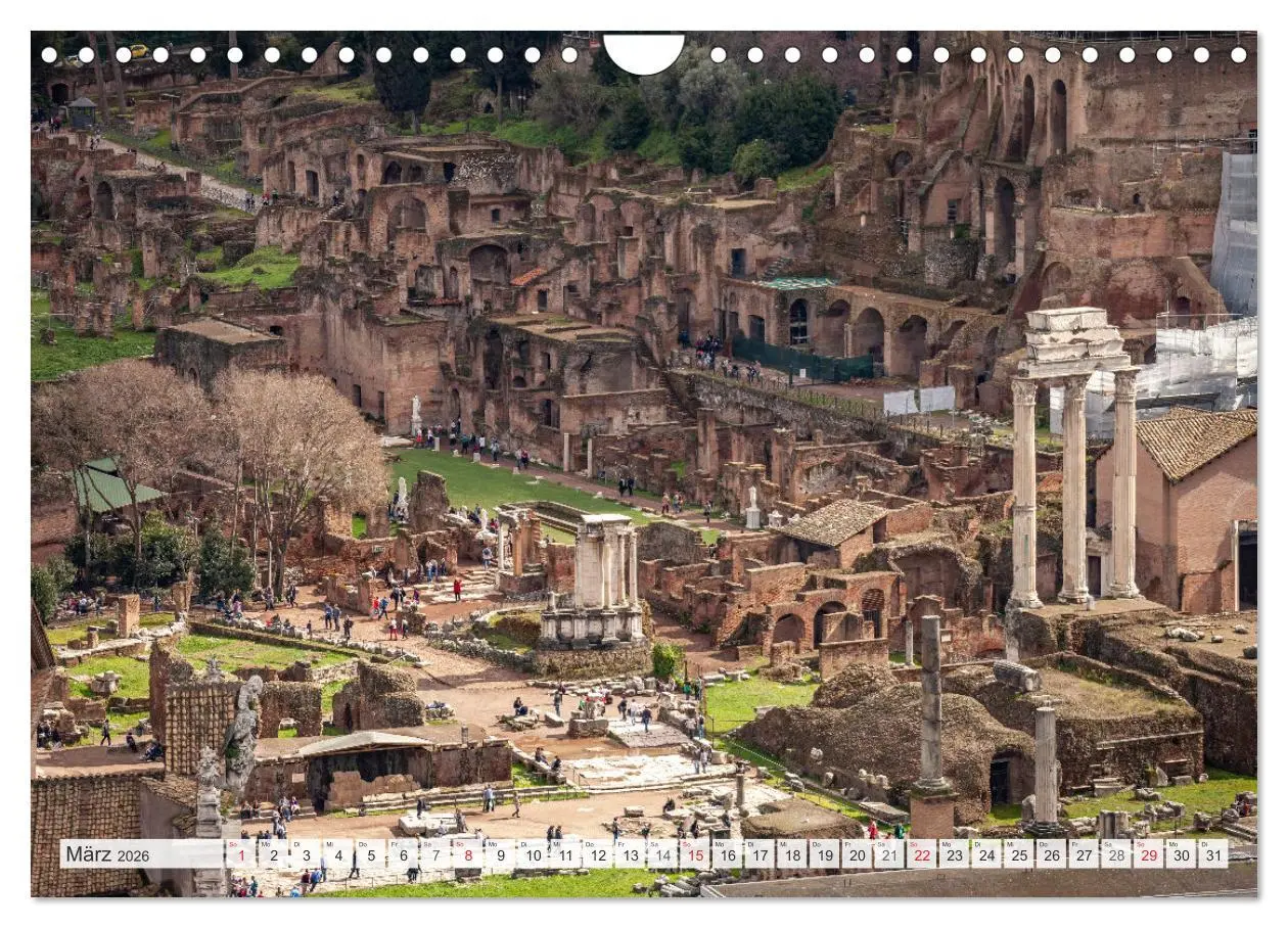 Bild: 9783457270042 | Italien - Rom (Wandkalender 2026 DIN A4 quer), CALVENDO Monatskalender