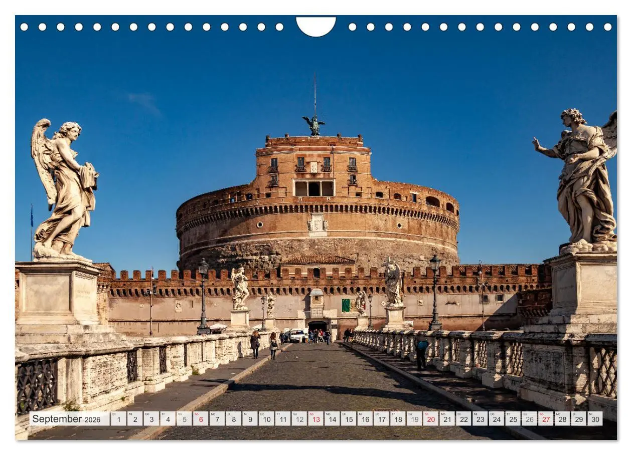 Bild: 9783457270042 | Italien - Rom (Wandkalender 2026 DIN A4 quer), CALVENDO Monatskalender