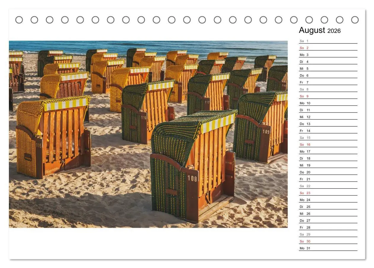 Bild: 9783457960042 | Ostseebad Binz - Zeit für Erholung (Tischkalender 2026 DIN A5...