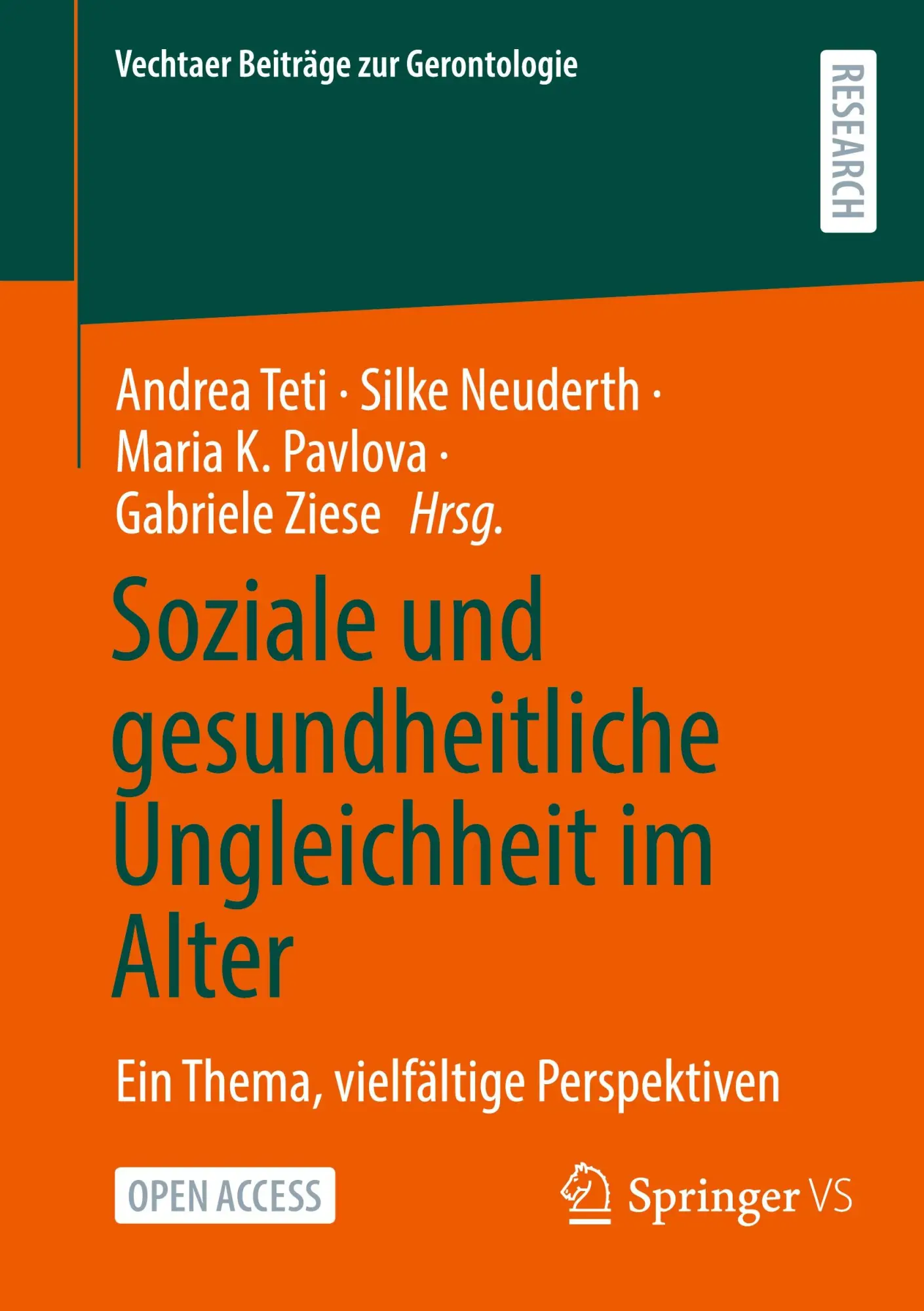 Cover: 9783658480042 | Soziale und gesundheitliche Ungleichheit im Alter | Teti (u. a.) | vi