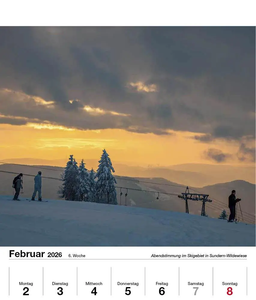 Bild: 9783910690042 | Schönes Sauerland 2026 | Holger Klaes | Kalender | 54 S. | Deutsch