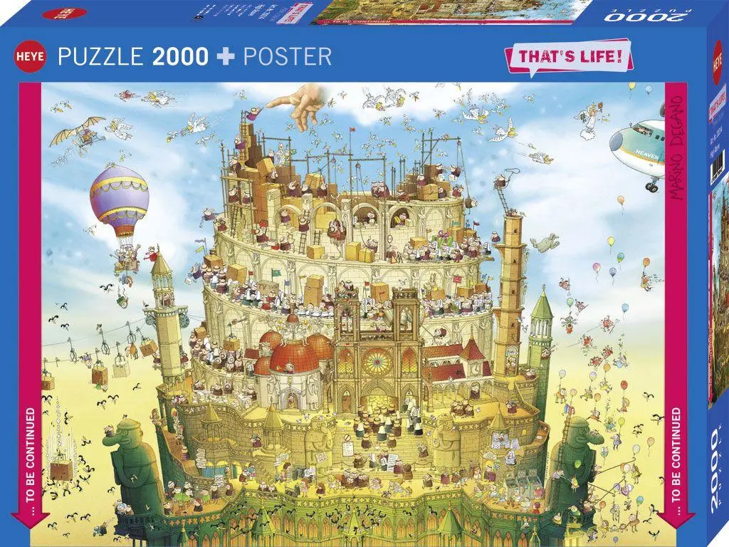 Cover: 4001689300142 | High Above - Puzzle 2000 Teile | Marino Degano | Spiel | 30014 | 2022