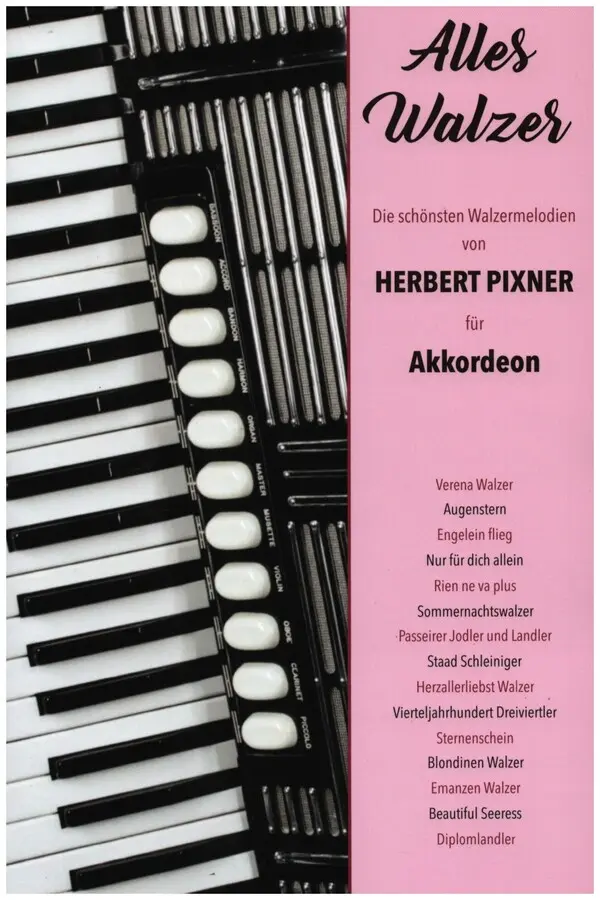 Cover: 9120095920142 | Alles Walzer für Akkordeon | Pro Musica | EAN 9120095920142