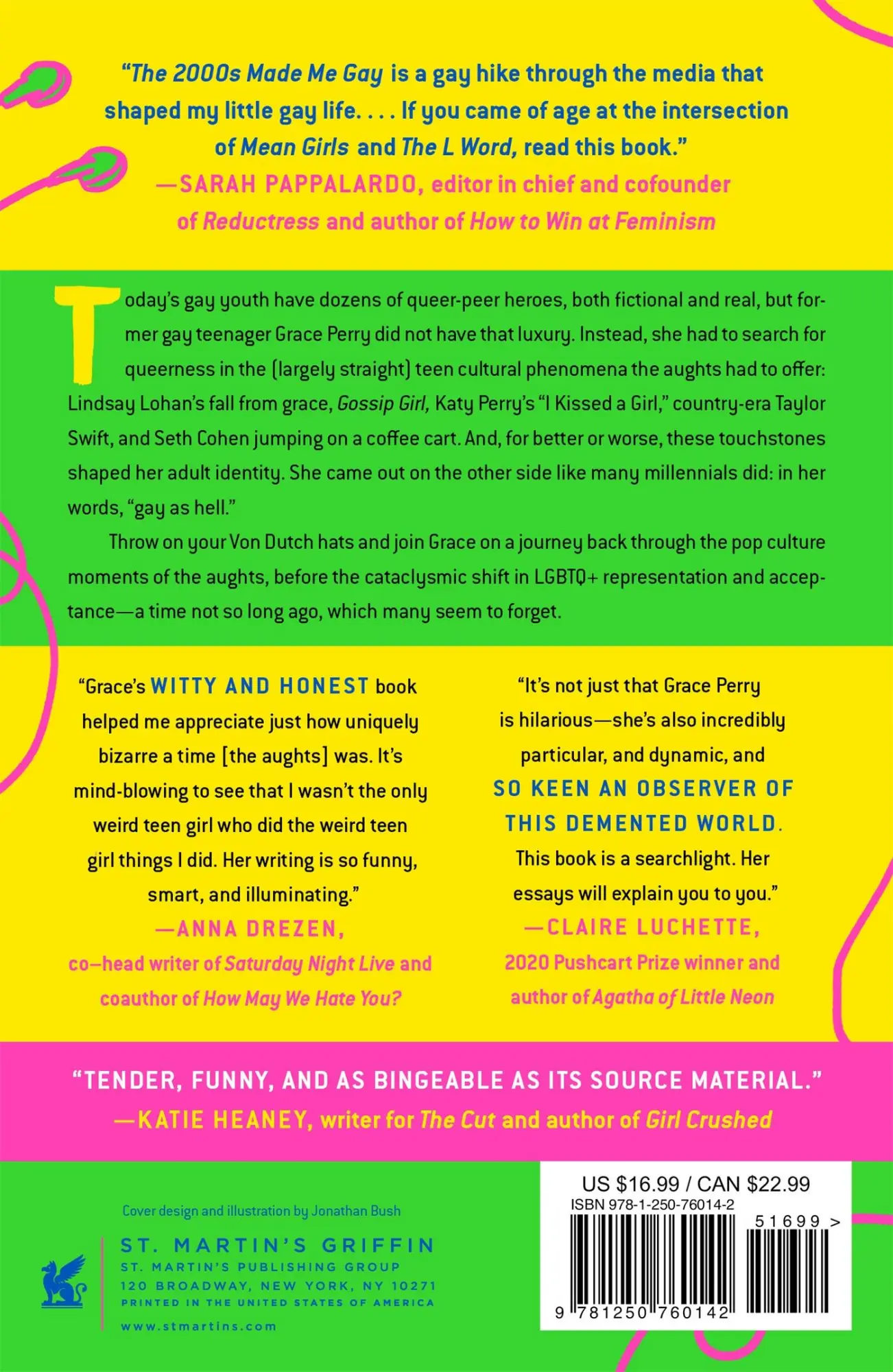 Rückseite: 9781250760142 | 2000s Made Me Gay | Grace Perry | Taschenbuch | Griffin | Englisch