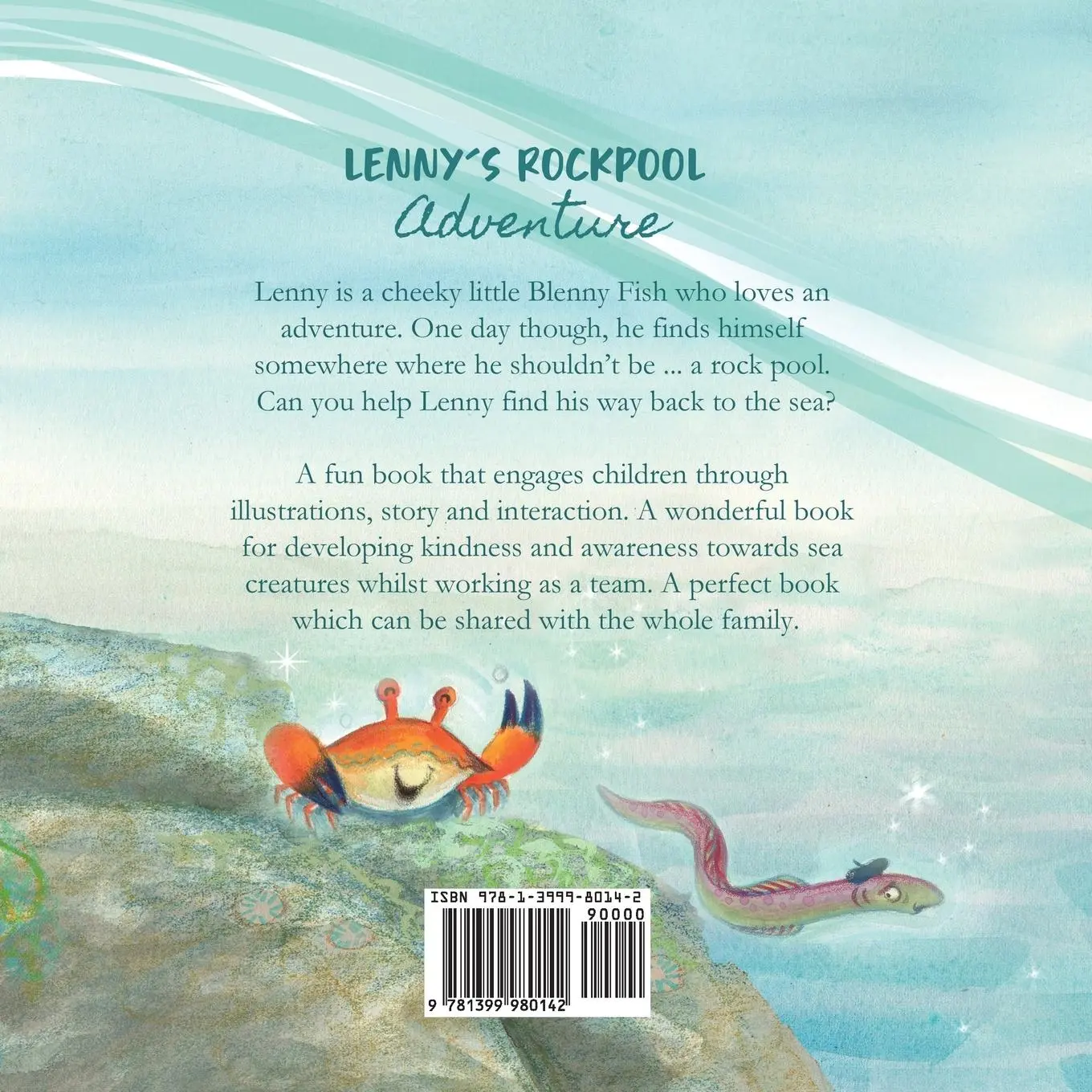 Rückseite: 9781399980142 | Lenny's Rockpool Adventure | Susie Brown | Taschenbuch | Englisch