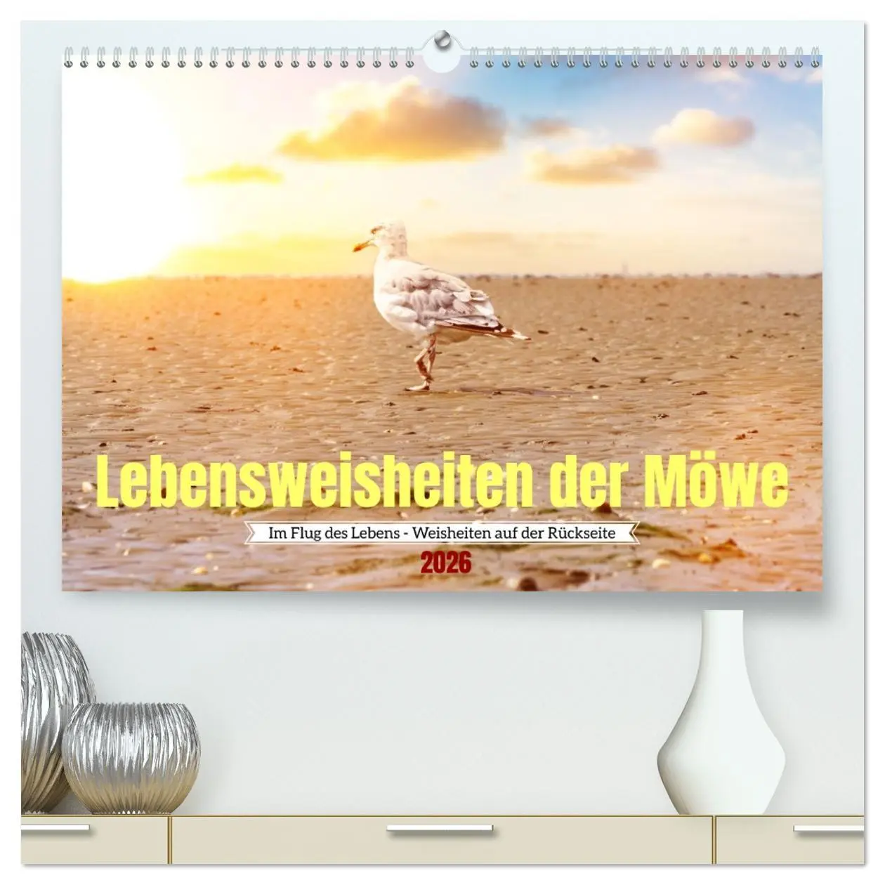 Cover: 9783457330142 | Lebensweisheiten der Möwe - Im Flug des Lebens (hochwertiger...