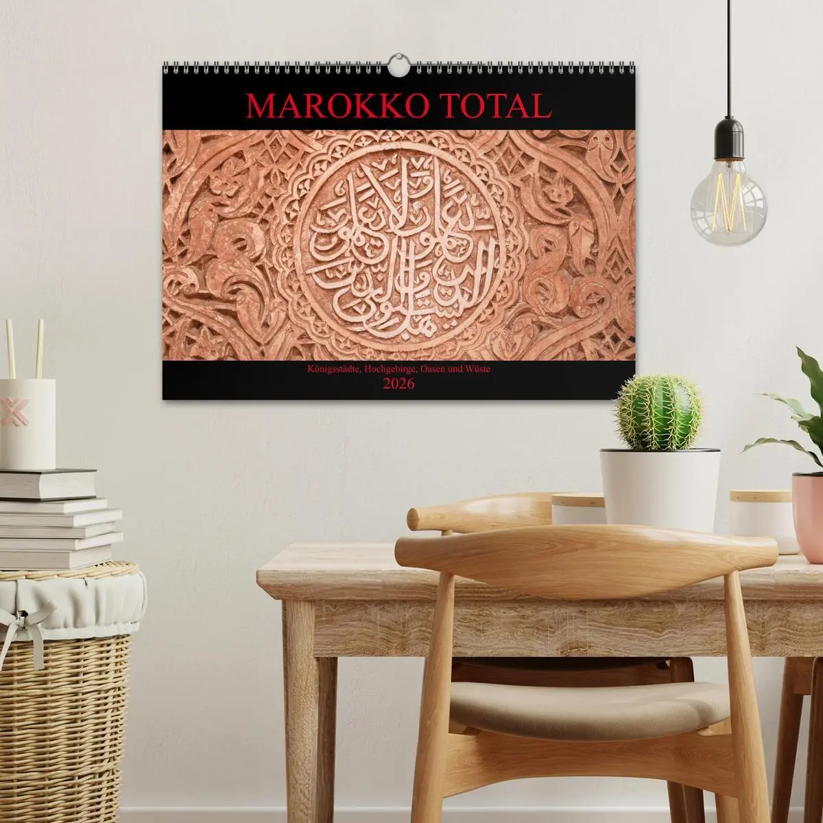 Bild: 9783457880142 | Marokko total (Wandkalender 2026 DIN A3 quer), CALVENDO Monatskalender
