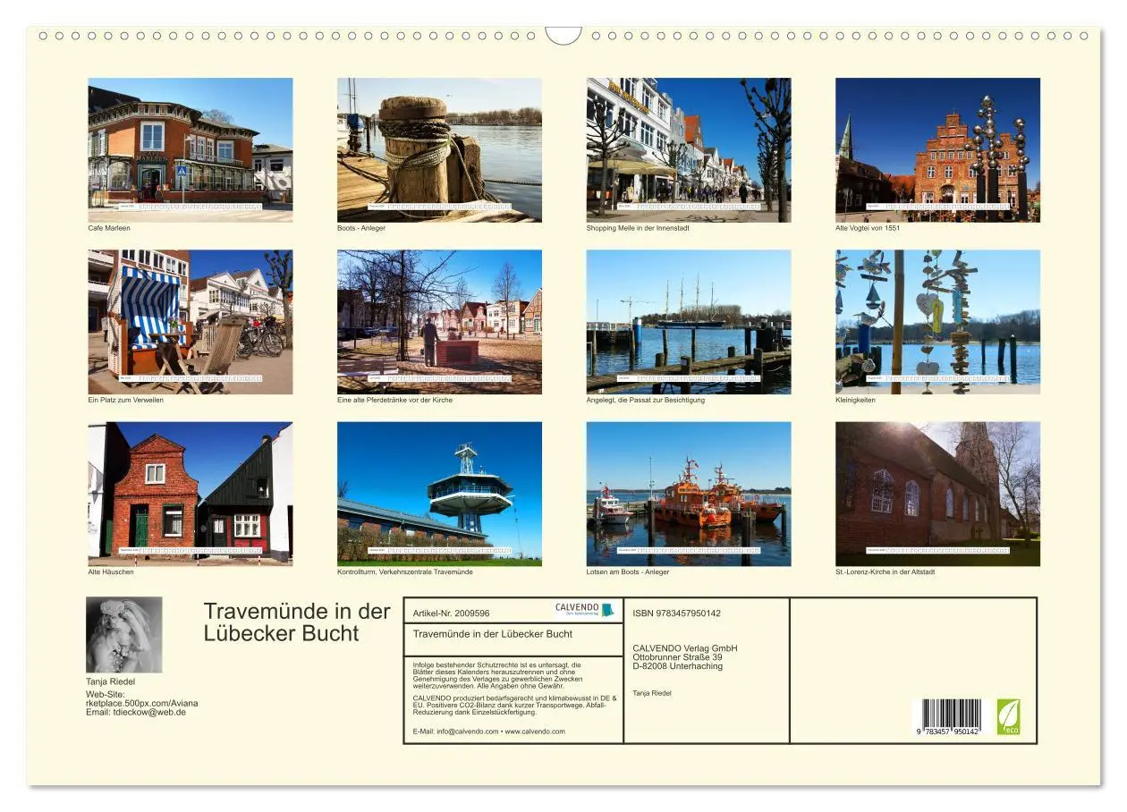 Bild: 9783457950142 | Travemünde in der Lübecker Bucht (Wandkalender 2026 DIN A2 quer),...