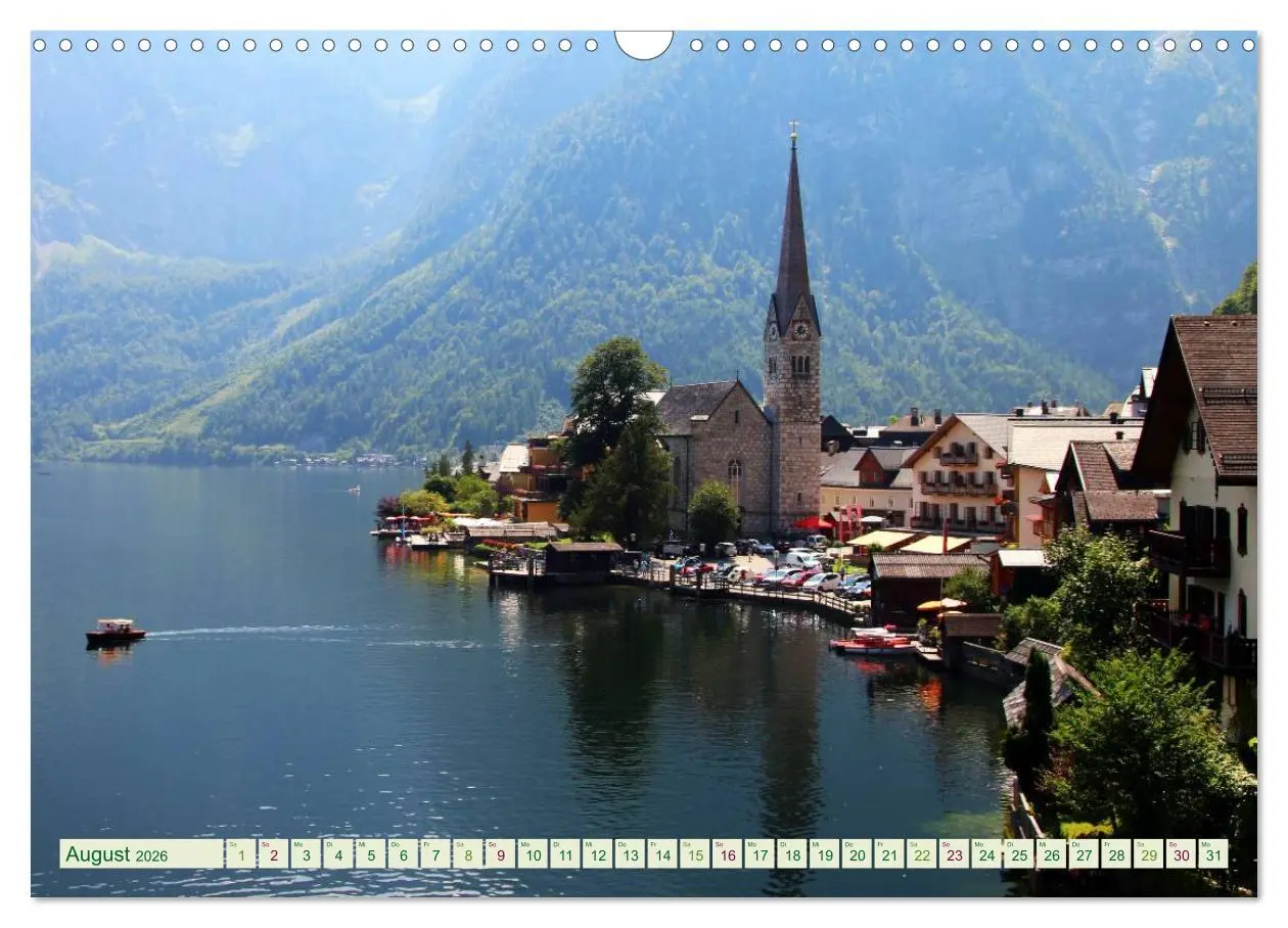 Bild: 9783516040142 | Hallstatt, Marktgemeinde am Hallstätter See (Wandkalender 2026 DIN...