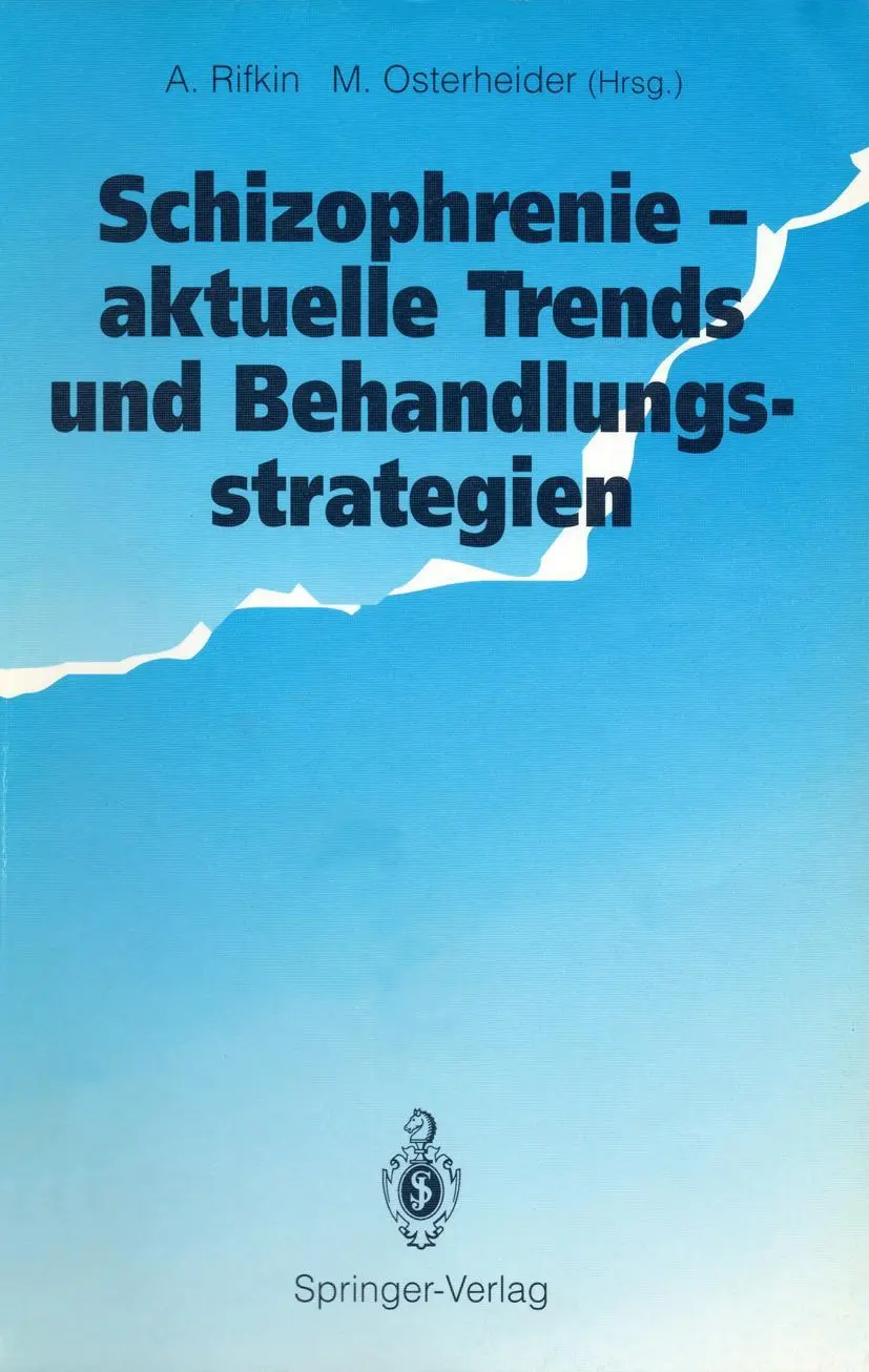 Cover: 9783540560142 | Schizophrenie - aktuelle Trends und Behandlungsstrategien | Buch | xi