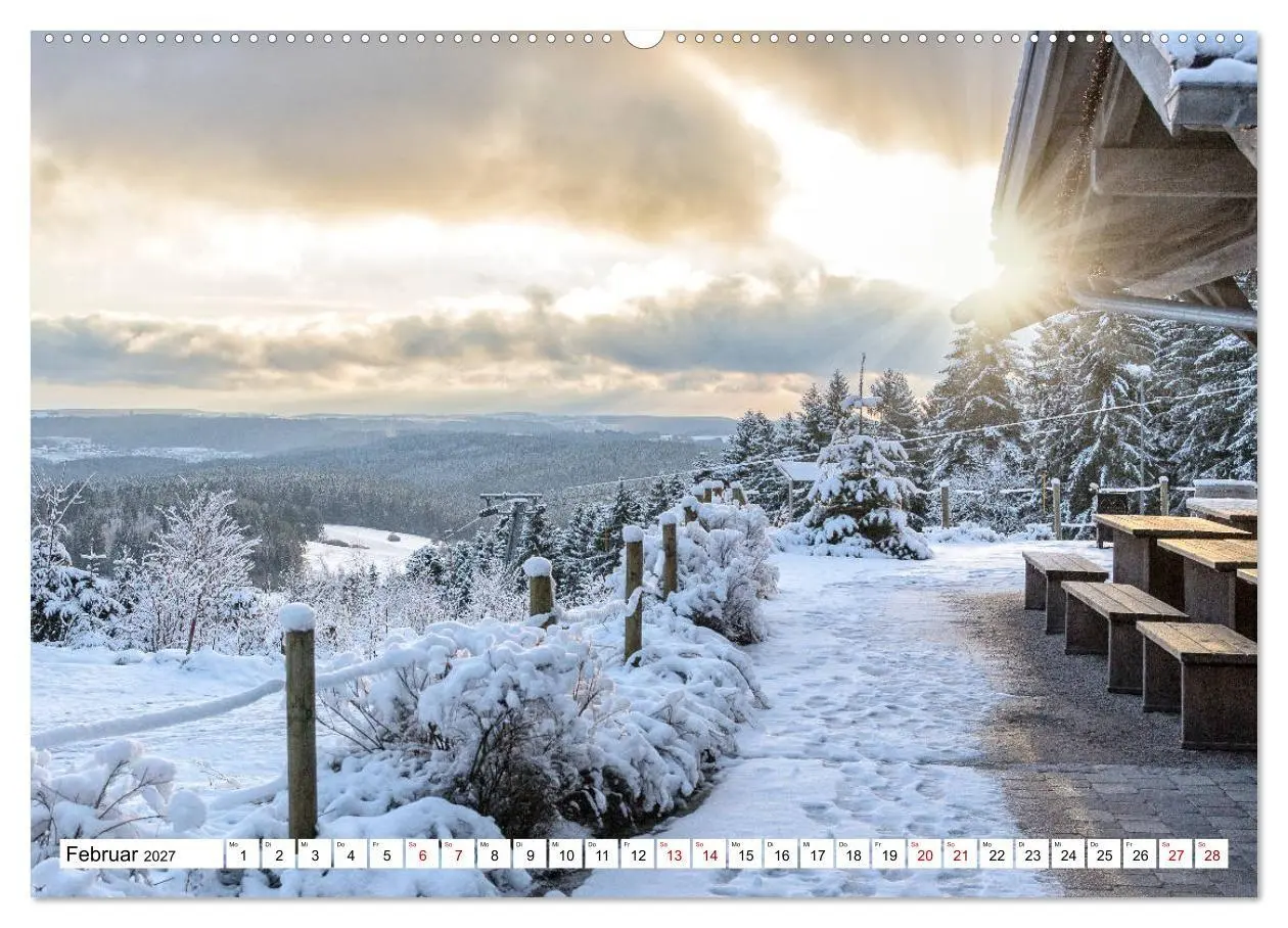 Bild: 9783569680142 | Freudenstadt im Schwarzwald - Wandkalender (hochwertiger Premium...