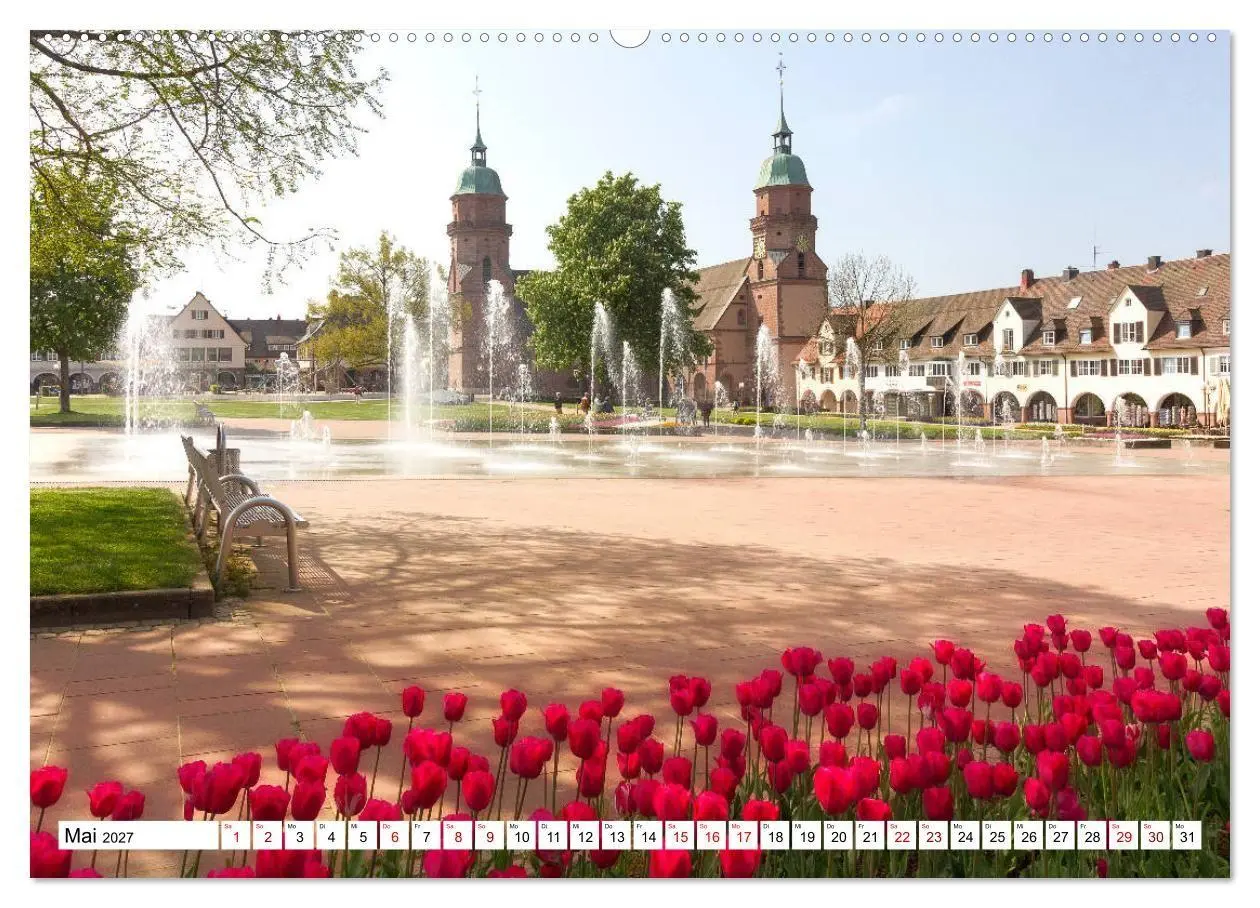 Bild: 9783569680142 | Freudenstadt im Schwarzwald - Wandkalender (hochwertiger Premium...