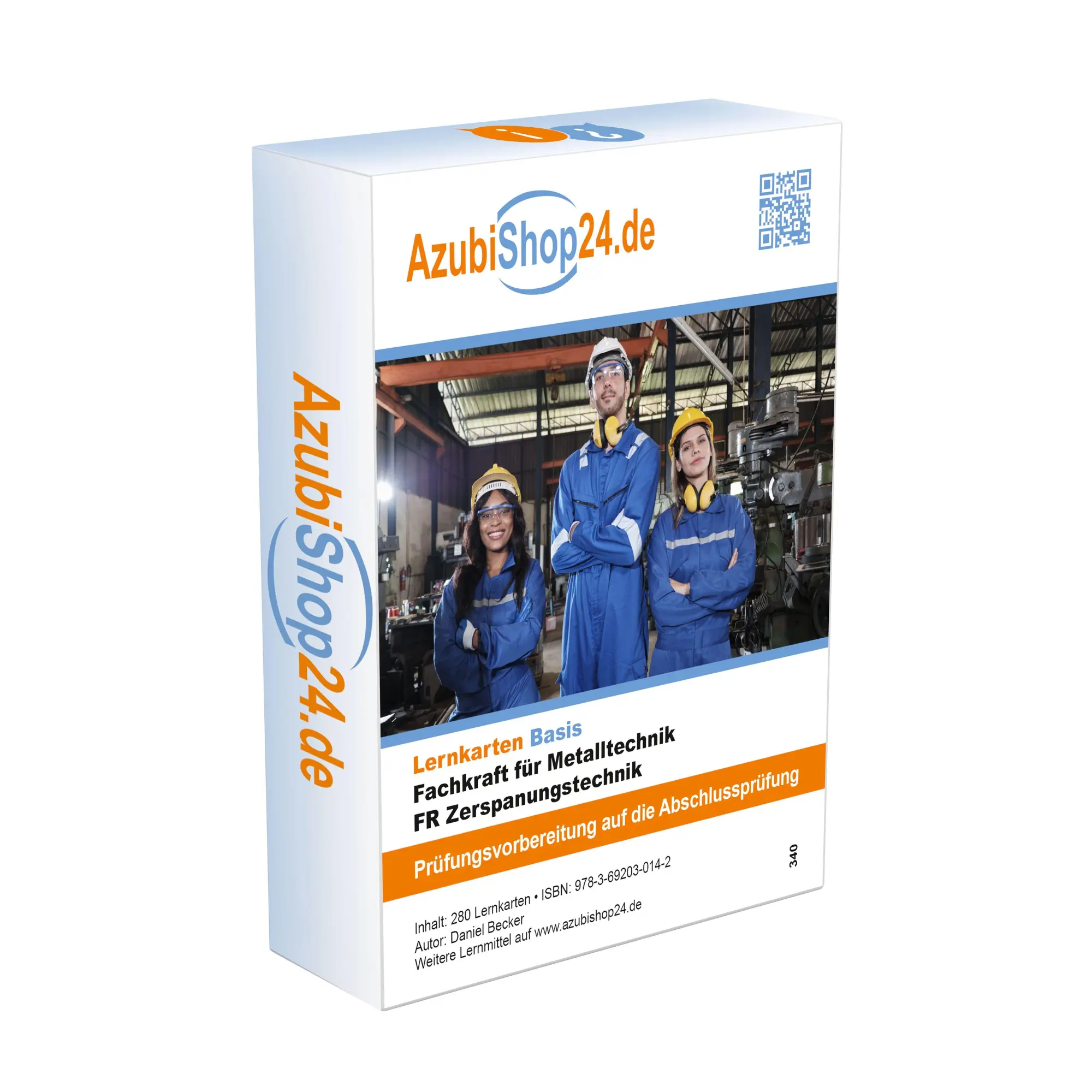 Cover: 9783692030142 | Fachkraft für Metalltechnik FR Zerspanungstechnik Lernkarten | Becker