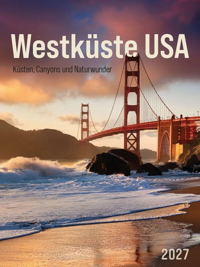 Cover: 9783693570142 | Westküste USA - Küsten, Canyons und Naturwunder 2027 | Pommer (u. a.)