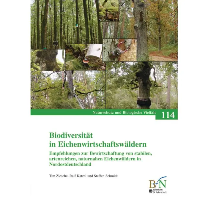 Cover: 9783784340142 | Biodiversität von Eichenwirtschaftswäldern | Ziesche | Taschenbuch