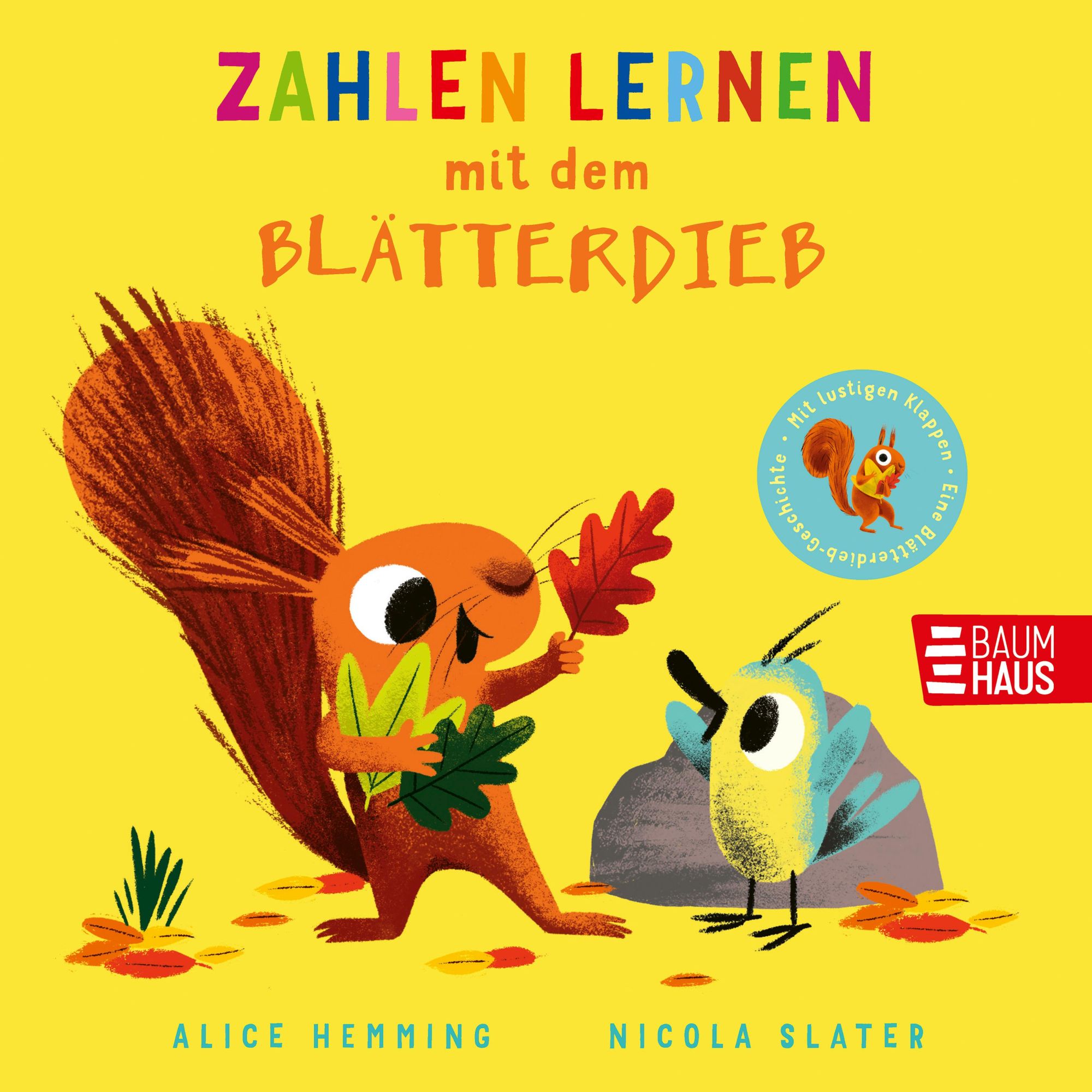 Cover: 9783833910142 | Zahlen lernen mit dem Blätterdieb | Alice Hemming | Buch | 12 S.