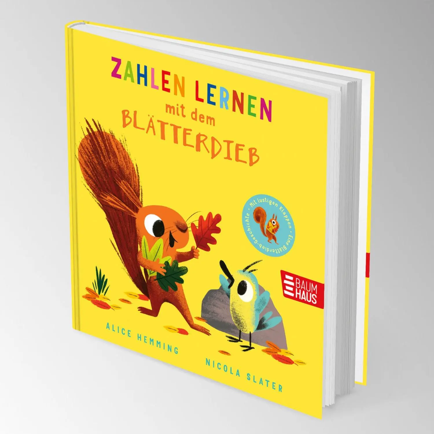 Bild: 9783833910142 | Zahlen lernen mit dem Blätterdieb | Alice Hemming | Buch | 12 S.