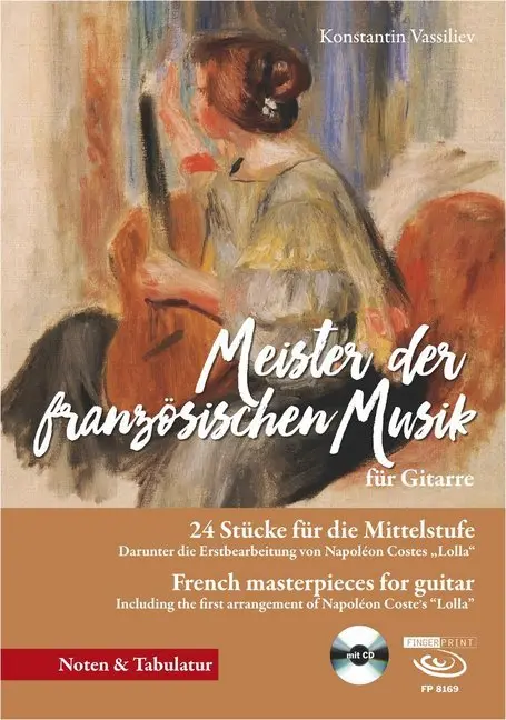 Cover: 9783945190142 | Meister der französischen Musik für Gitarre, m. 1 Audio-CD | Buch