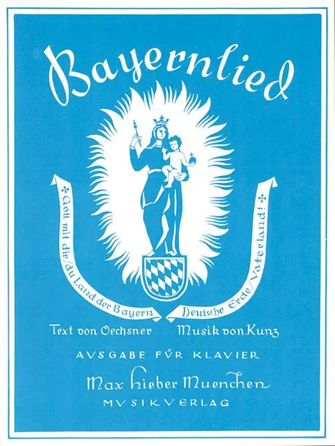 Cover: 9790201720142 | Bayernlied | Gott mit dir, du Land der Bayern. Gesang und Klavier.