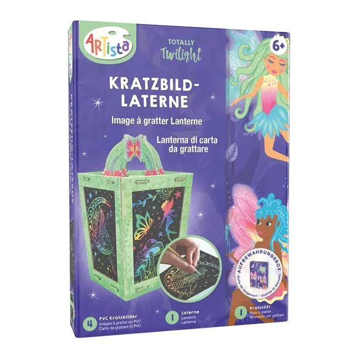 Cover: 7640250150242 | Artista - Kratzbildlaterne Fee | Artista | Kit (Bastelset) | 9301922