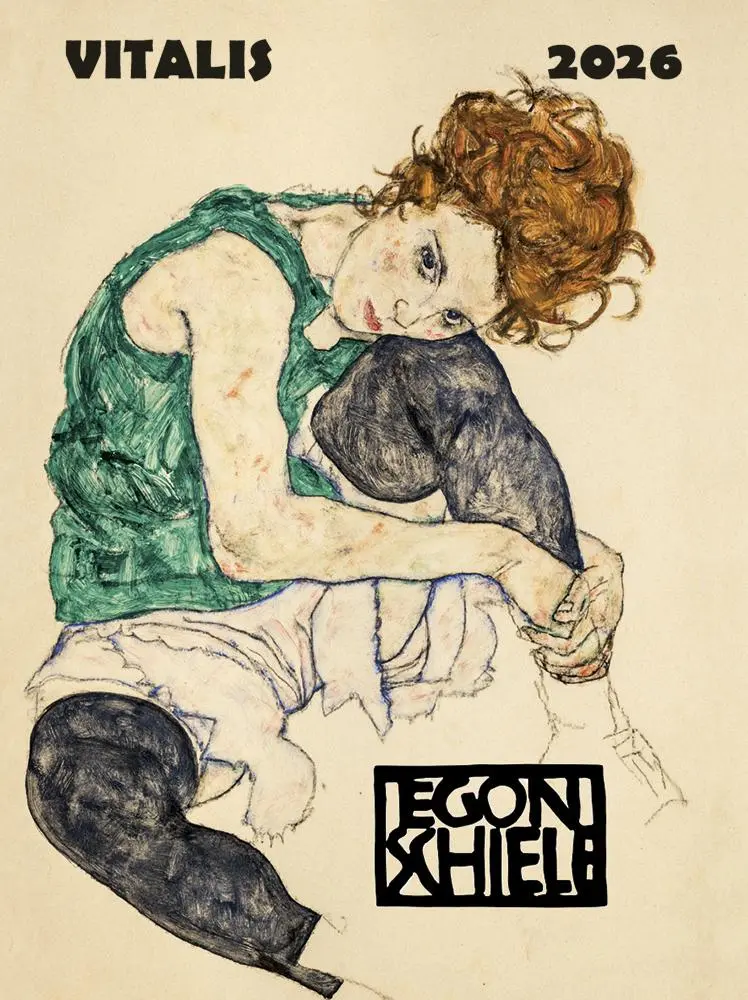 Cover: 8594226440242 | Egon Schiele 2026 | Minikalender | Egon Schiele | Kalender | Deutsch