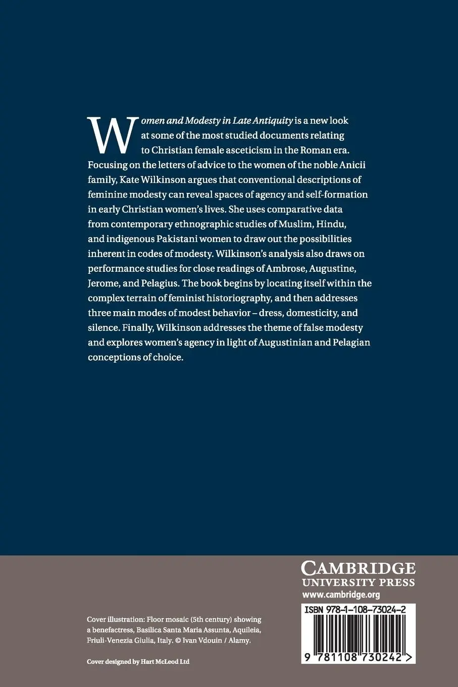 Rückseite: 9781108730242 | Women and Modesty in Late Antiquity | Kate Wilkinson | Taschenbuch