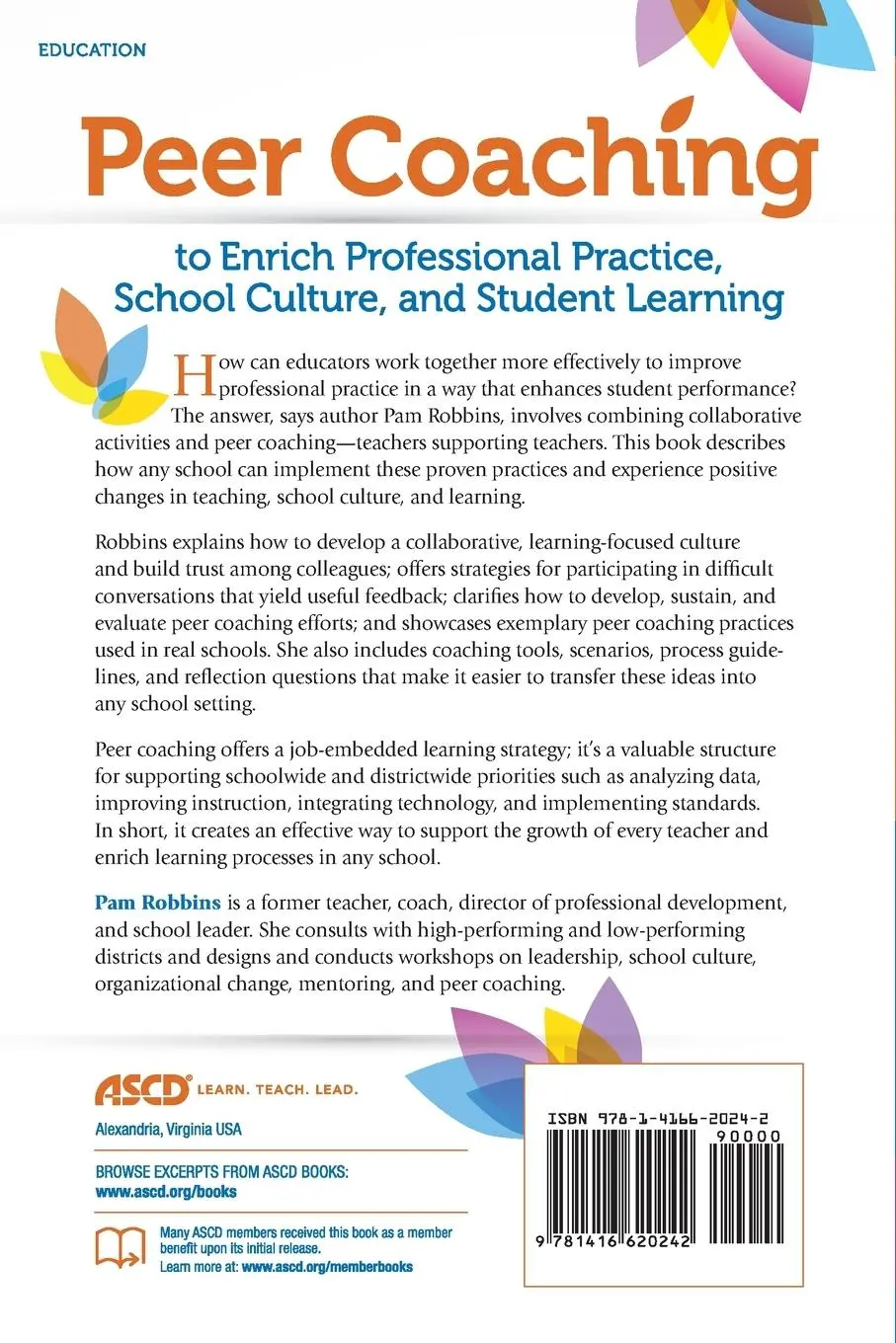 Rückseite: 9781416620242 | Peer Coaching to Enrich Professional Practice, School Culture, and...