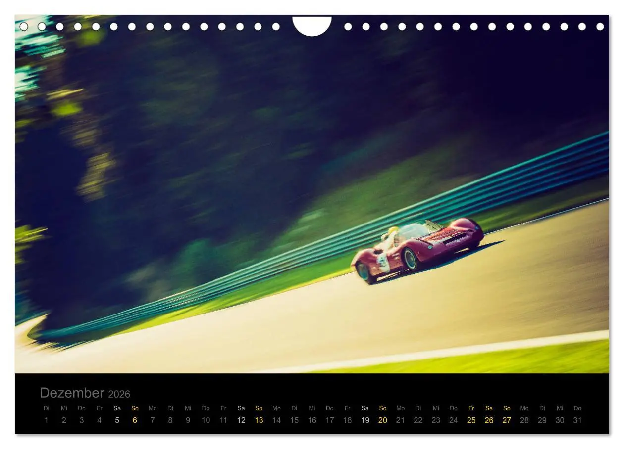Bild: 9783457870242 | Abarth Racing (Wandkalender 2026 DIN A4 quer), CALVENDO Monatskalender