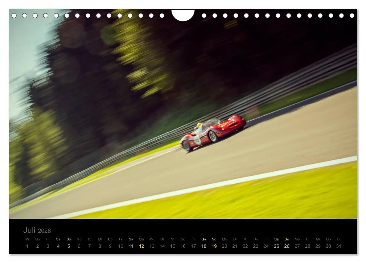 Bild: 9783457870242 | Abarth Racing (Wandkalender 2026 DIN A4 quer), CALVENDO Monatskalender